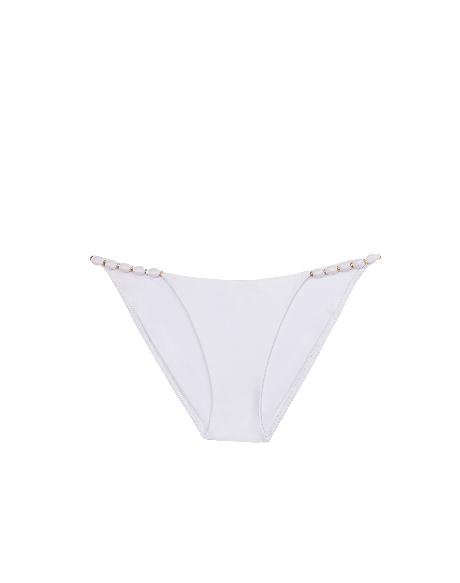 Beads String Bottom - White