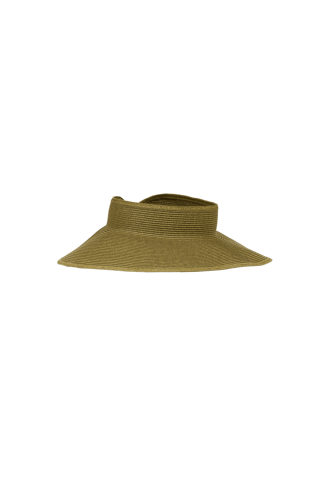 Straw Visor - Green