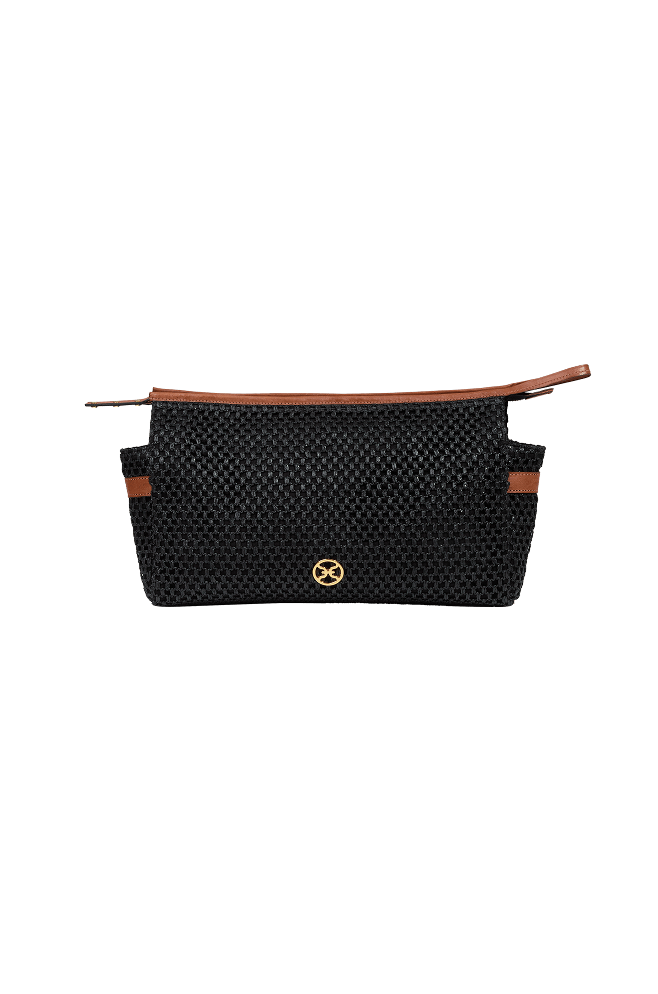 Mari Necessaire Clutch - Black