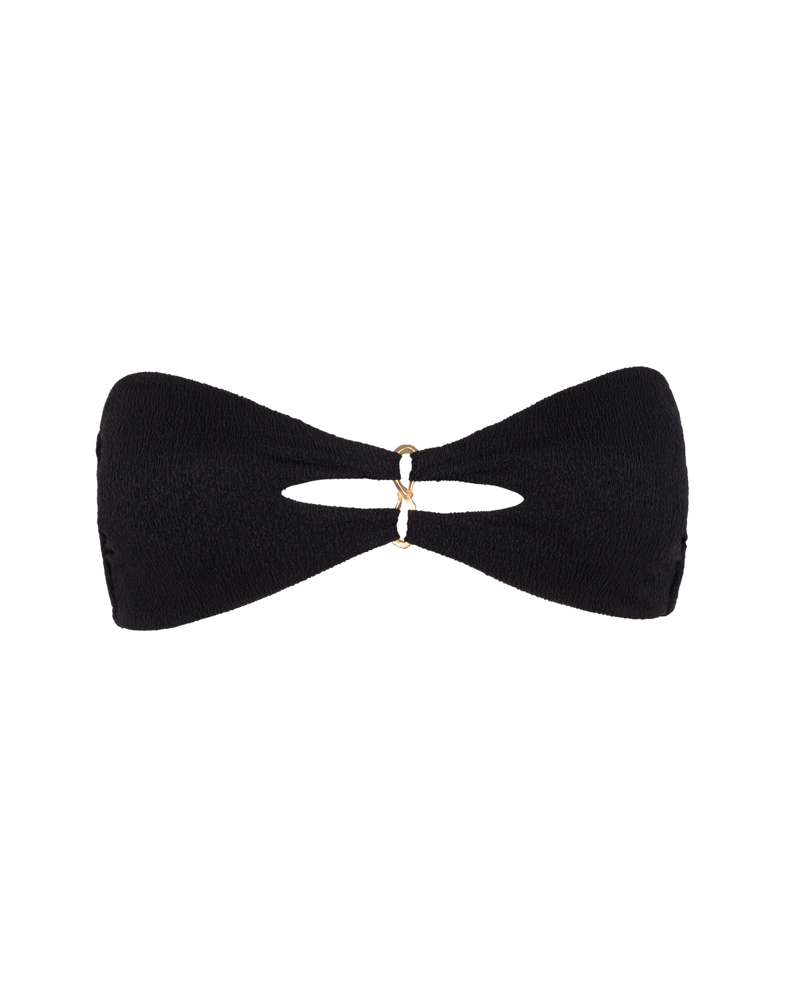 Firenze Solaro Bandeau Top - Black