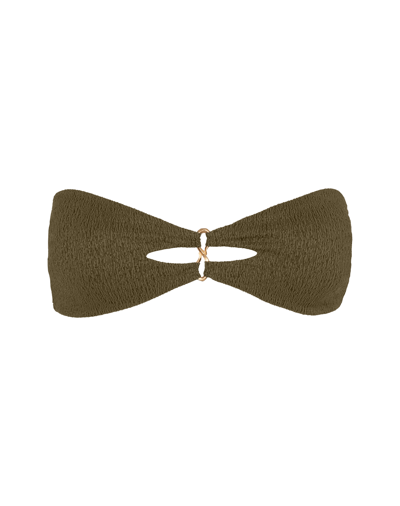 Firenze Solaro Bandeau Top - Evergreen