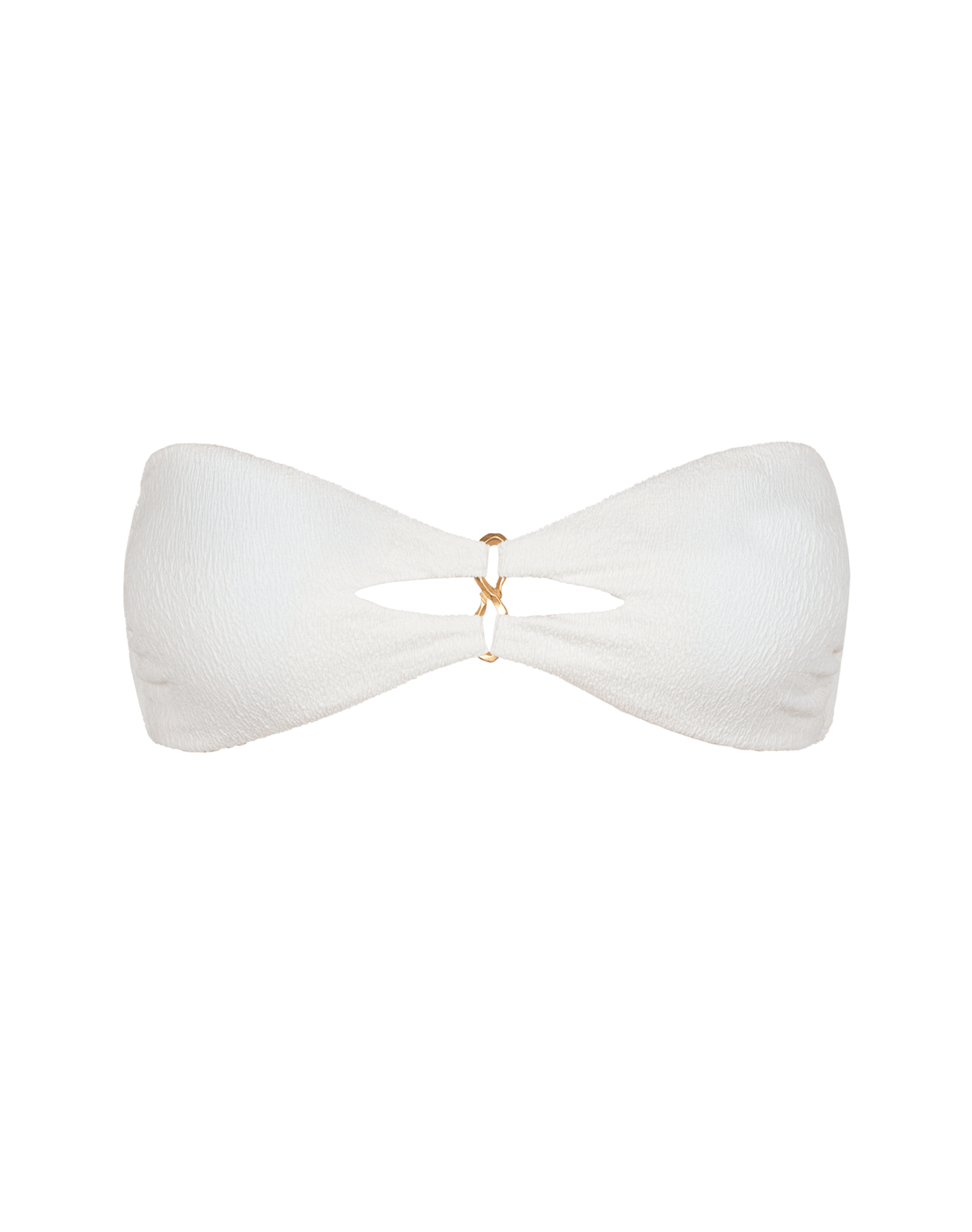 Firenze Solaro Bandeau Top - White