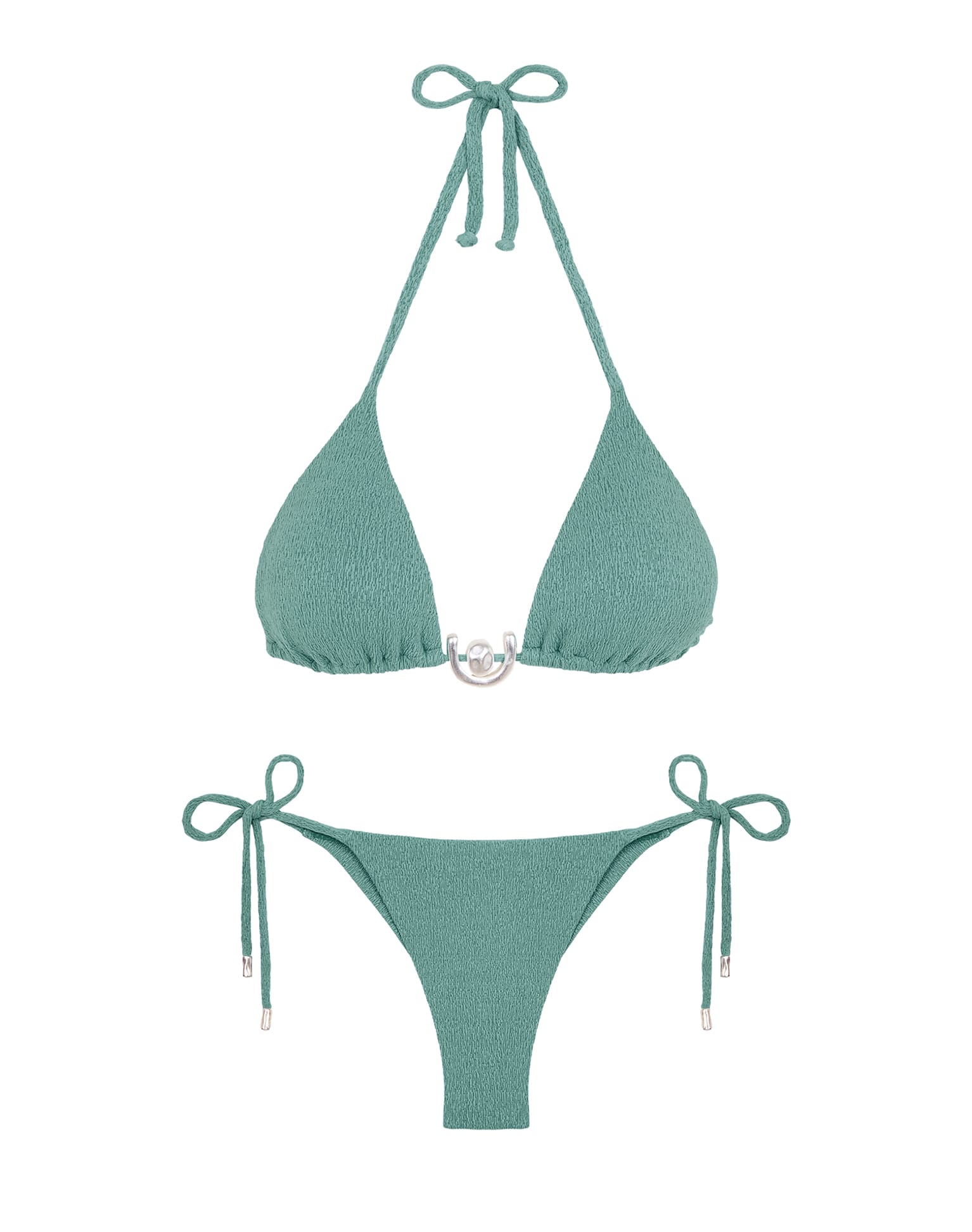 Firenze Tie Side Bottom - Seaglass