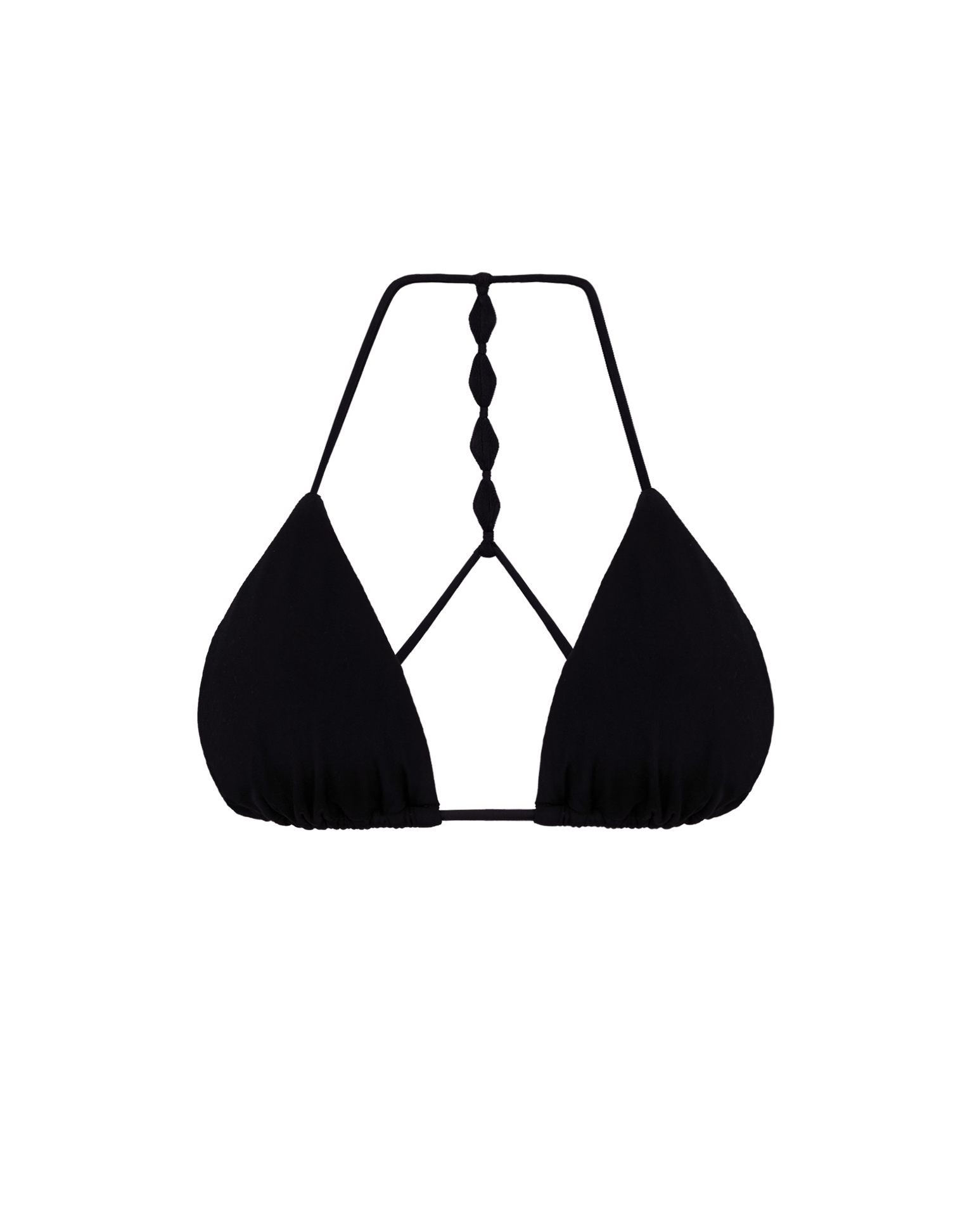 Alexa T Back Tri Top - Black