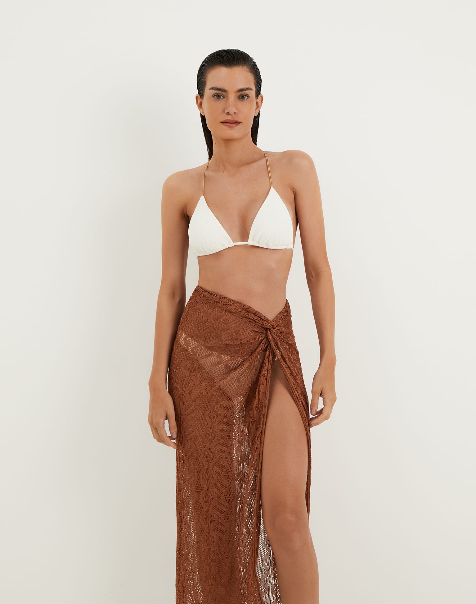 Knit Karen Midi Skirt - Éclair