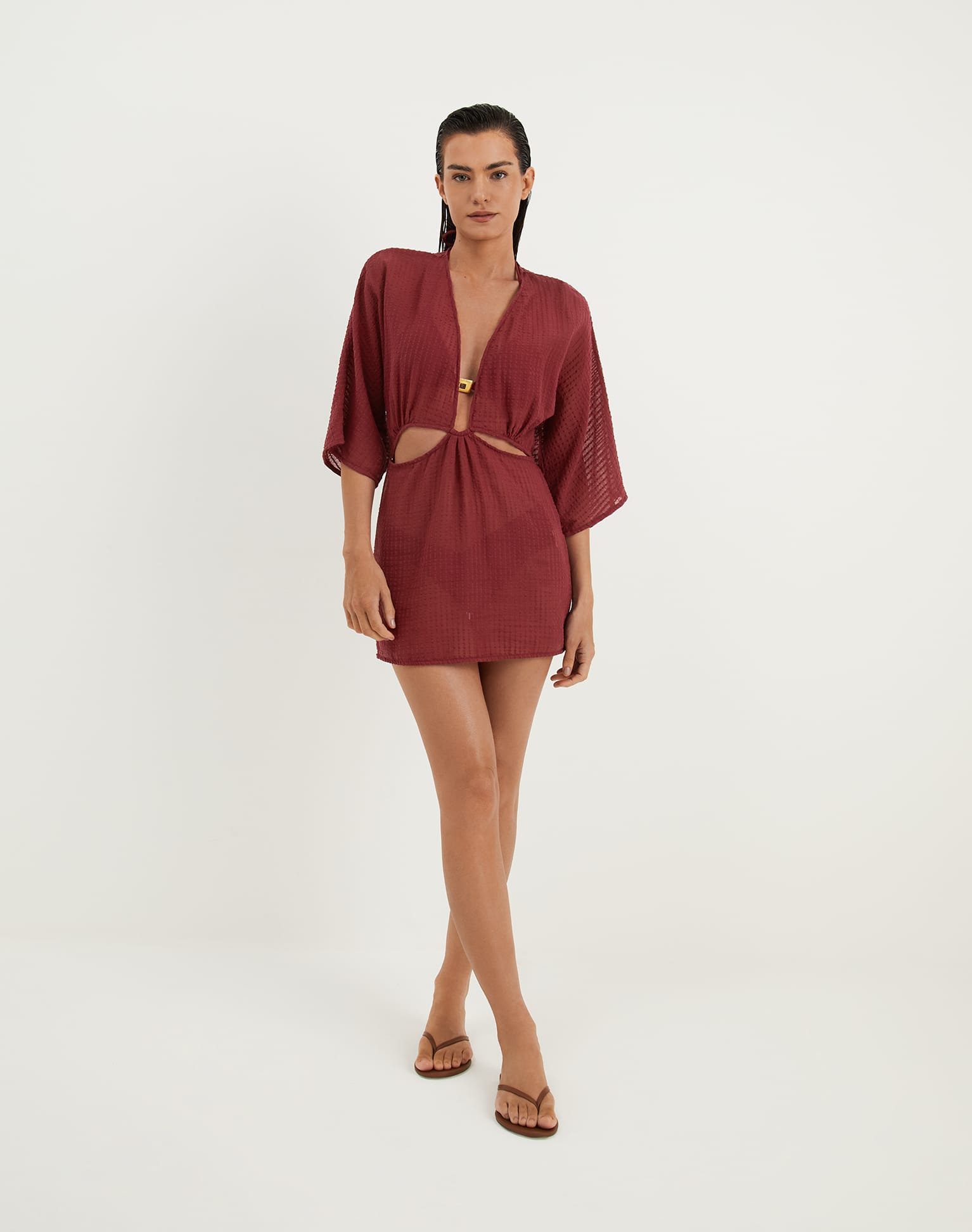 Allie Short Cover Up - Ponche