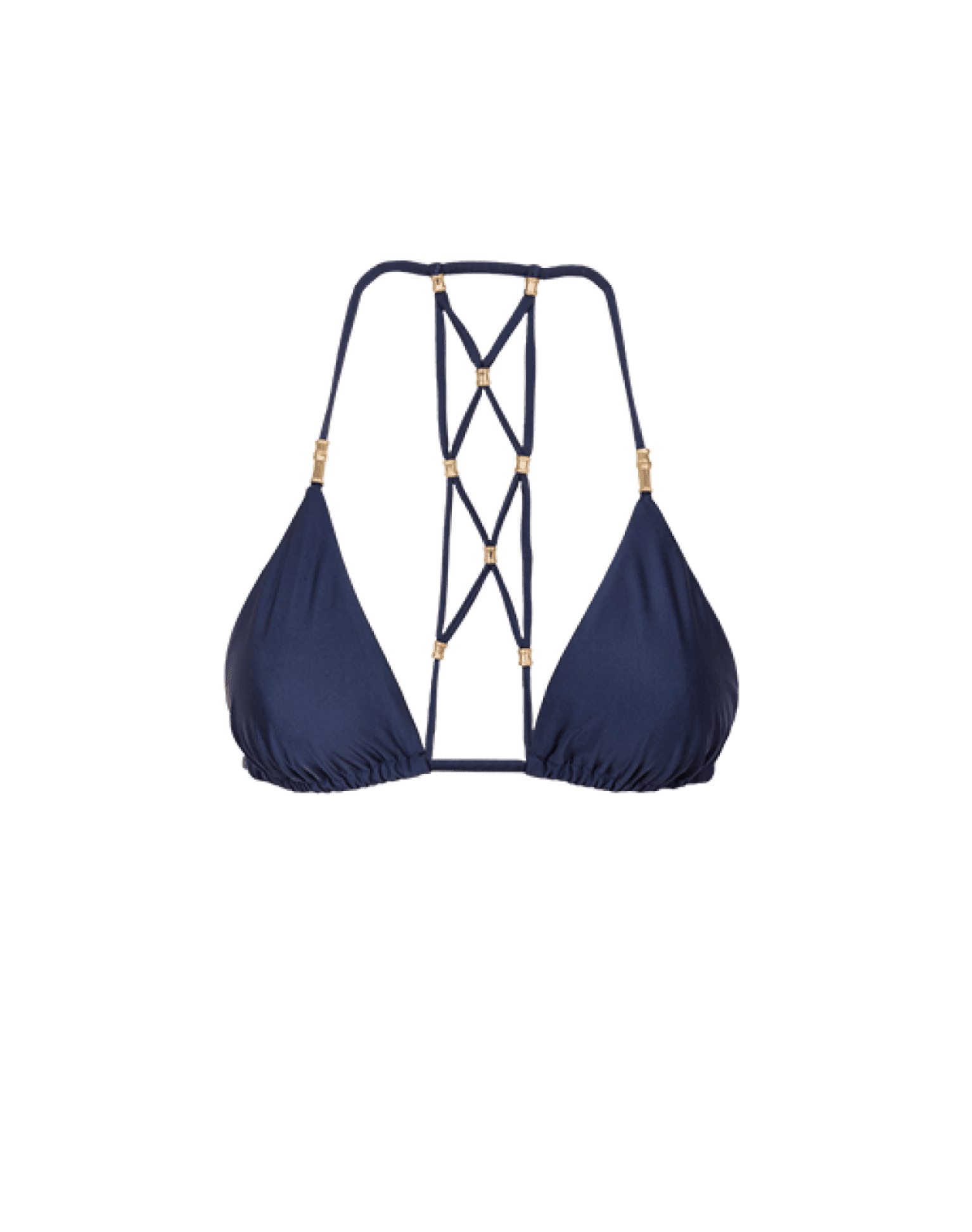 Lucy Triangle Top - Indigo