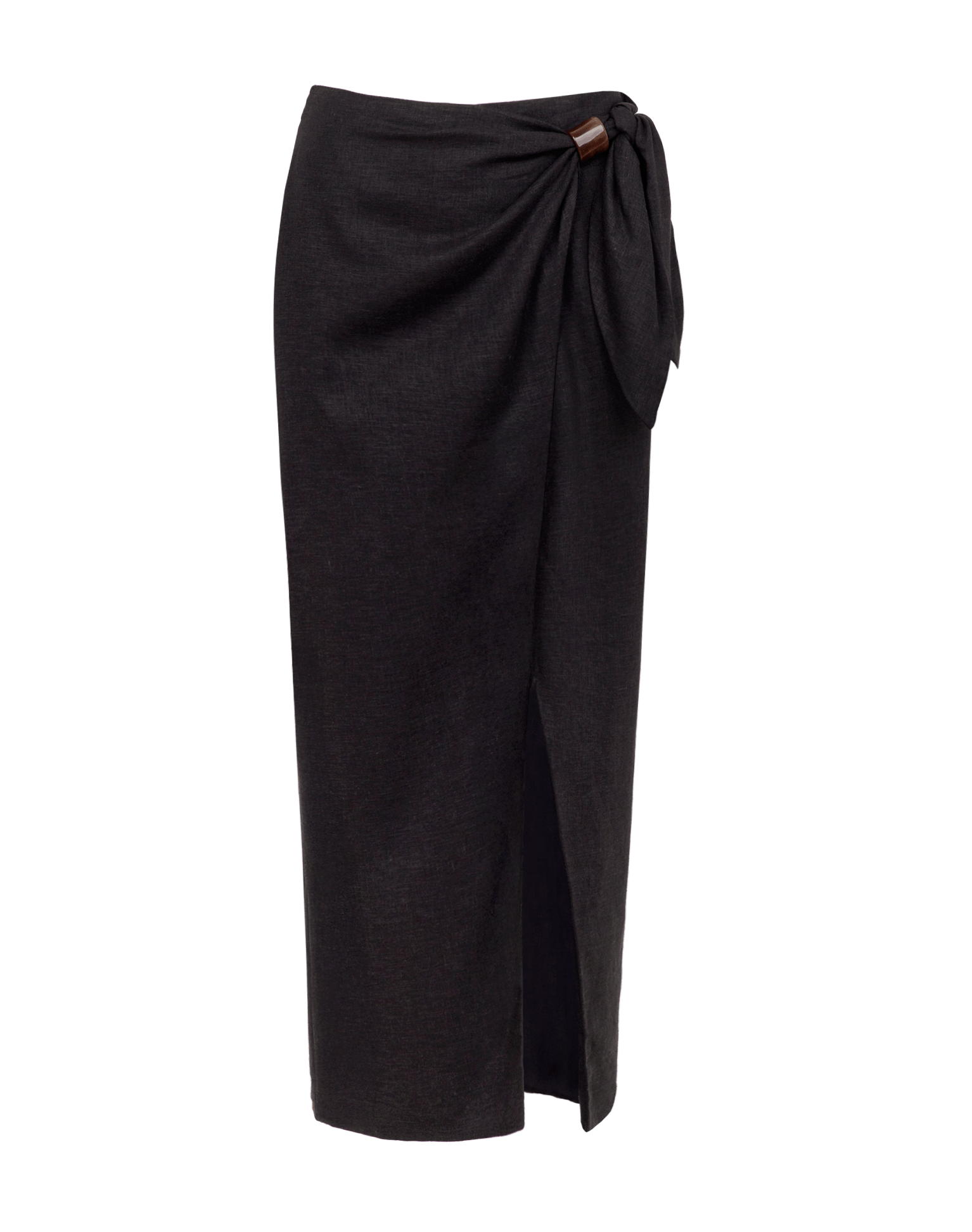 Luna Midi Skirt - Black