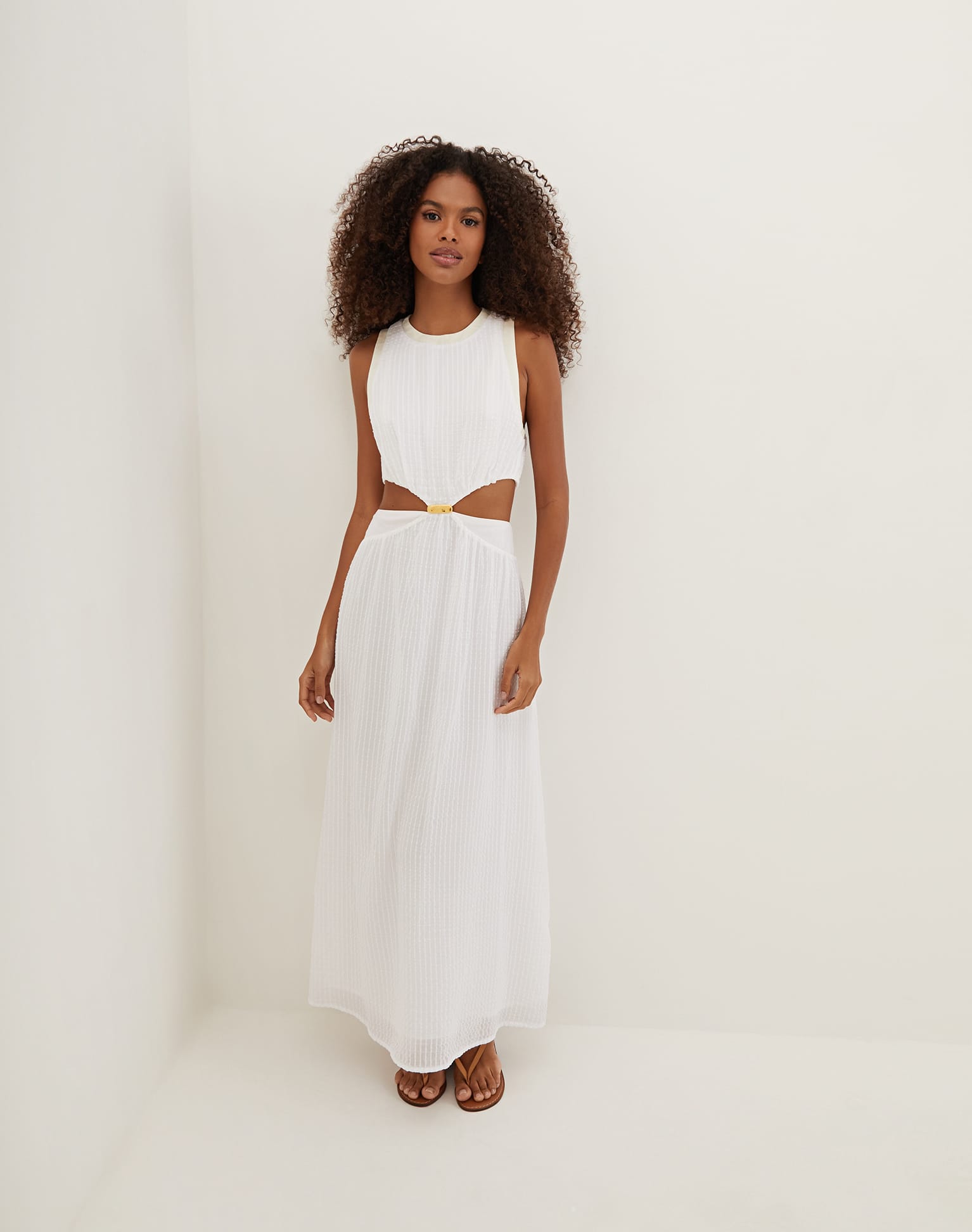Anai Maxi Dress - Off White