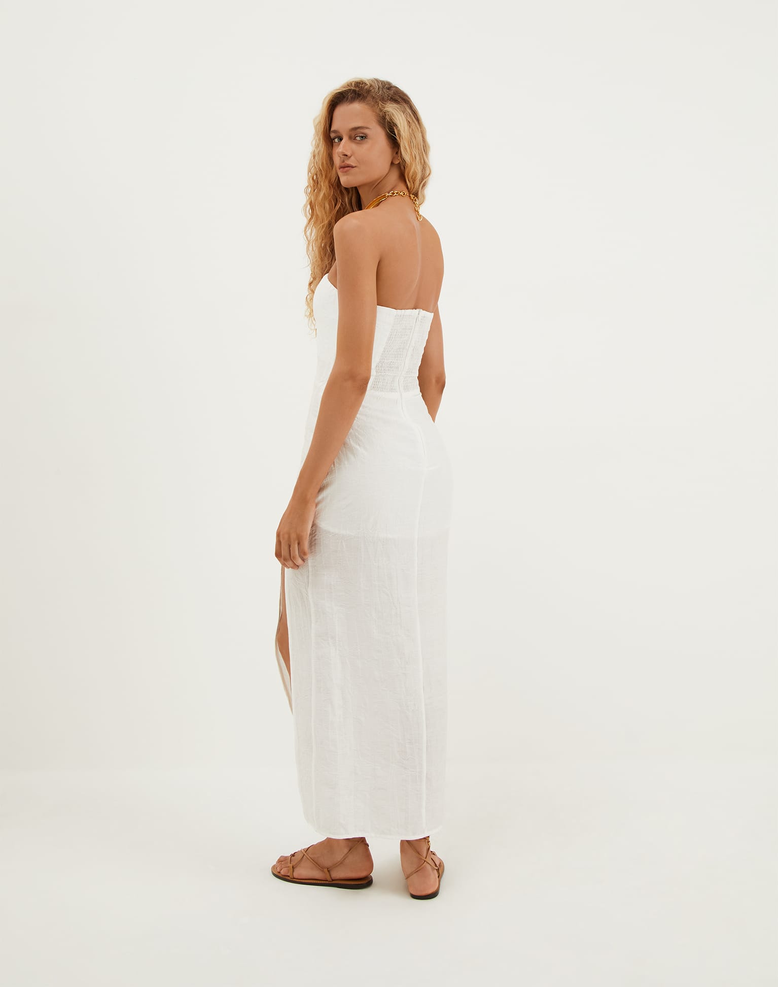 Lys Long Dress - Off White