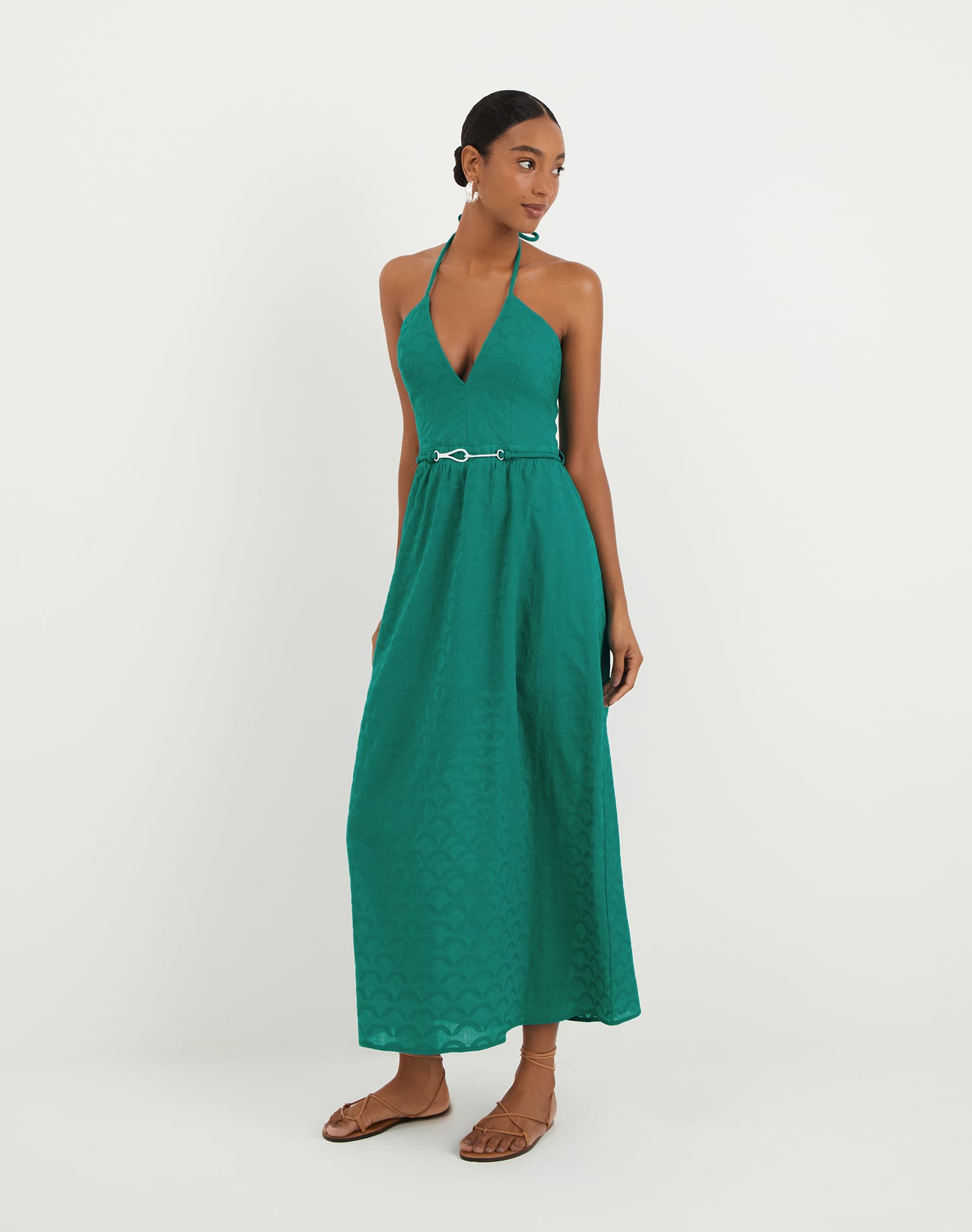 Marina Long Dress - Yacht