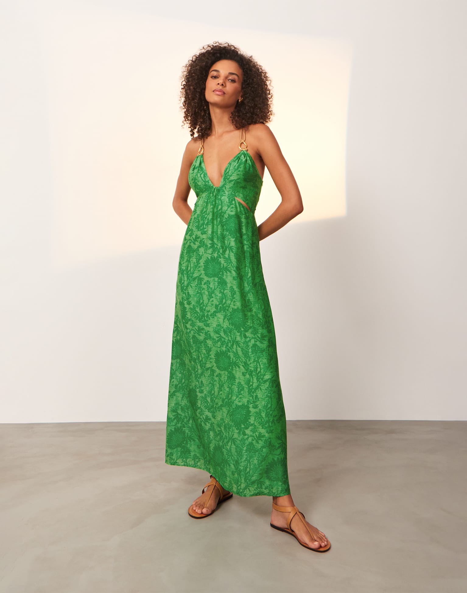 Angie Long Dress (Exchange Only) - Lennox Seaside