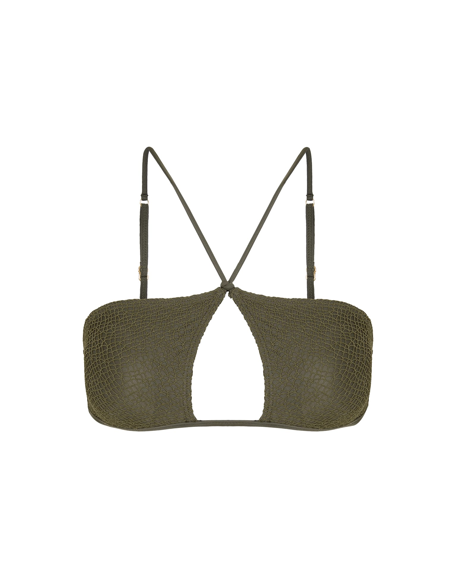 Mesh Nicole Top (Exchange Only) - Evergreen