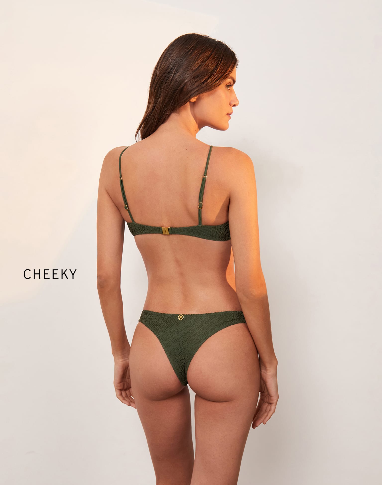 Mesh Nicole Top (Exchange Only) - Evergreen