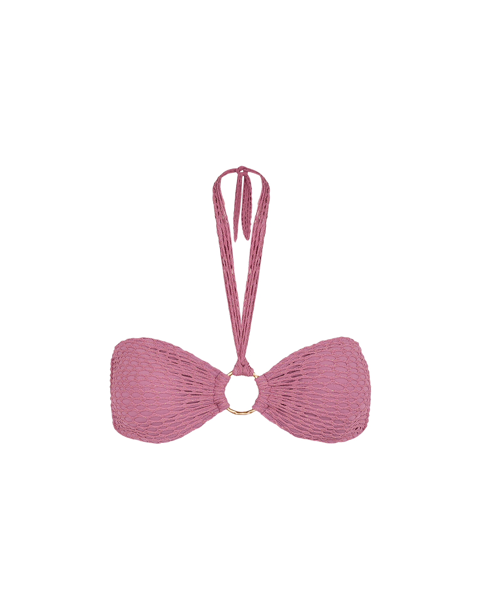 Mesh Ring Bandeau Top - Charming
