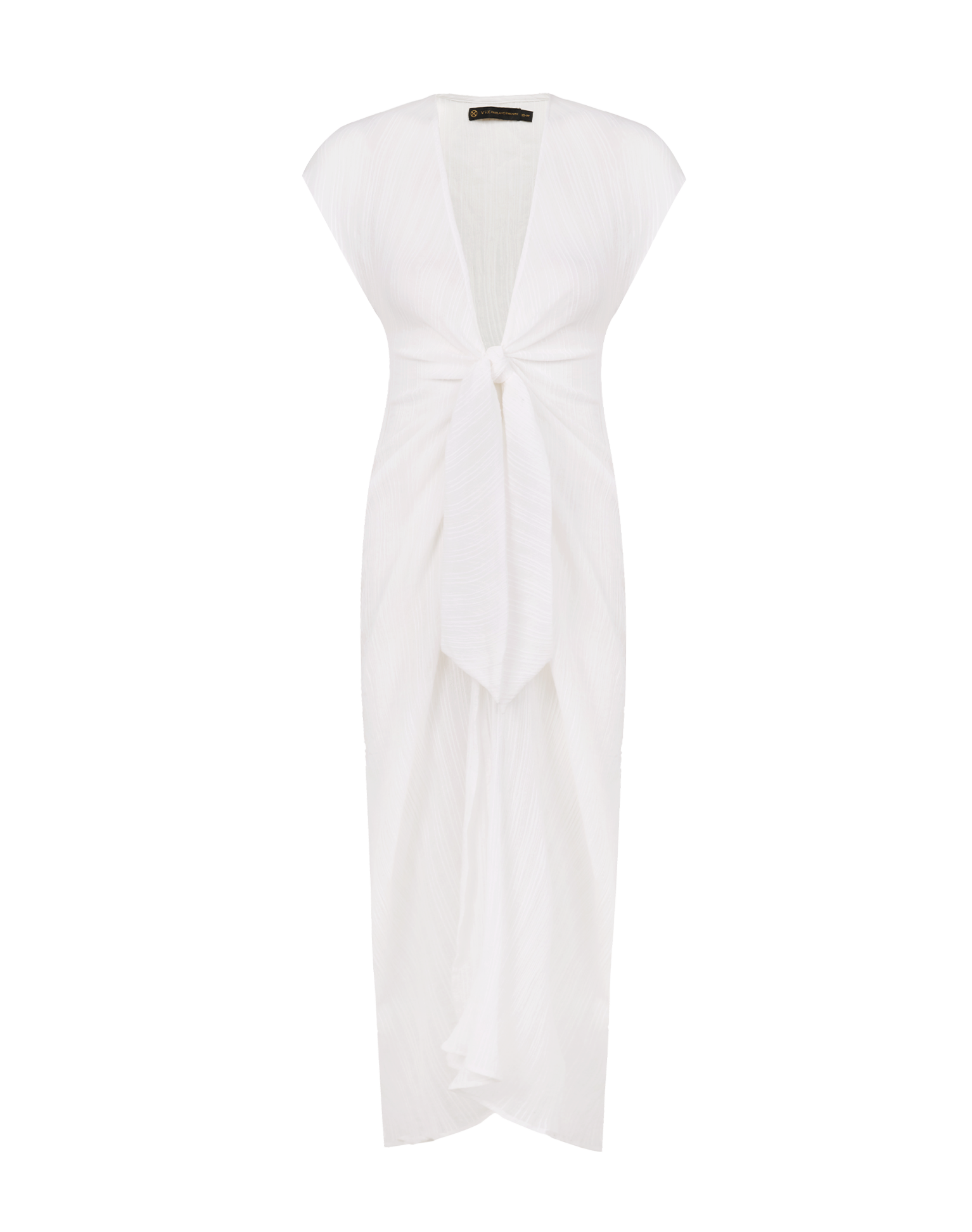 Sasha Long Caftan - Off White