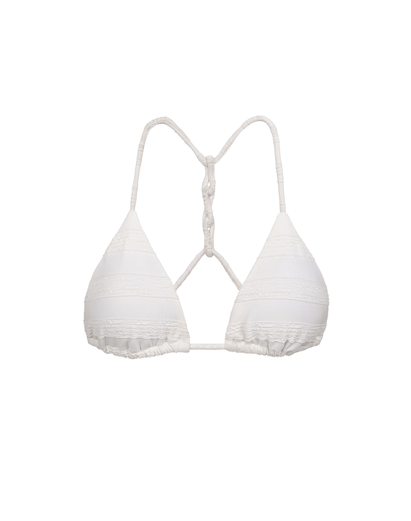 Savyon Leanne T Back Tri Top - Off White